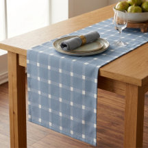 Coastal Preppy Dammtor Blue Gingham Rutig