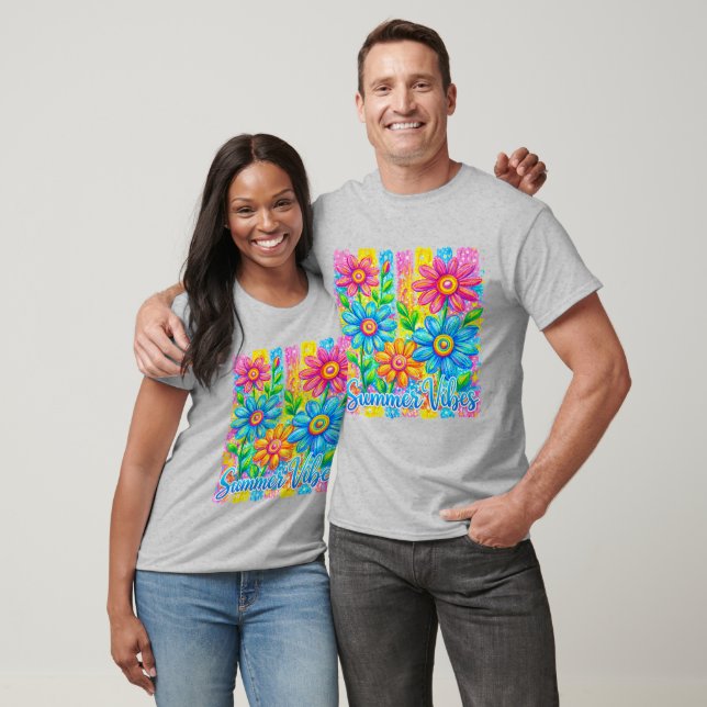 Coastal Preppy Sommar  T Shirt (Unisex)