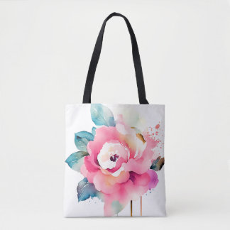 Coastal Riviera Signature Rose Lyxig Totebag Tygkasse
