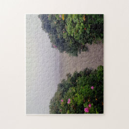 Coastal Roses Leading to the Shore Pussel