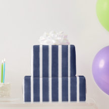 Coastal Stripes Wrapping Paper