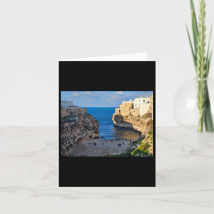 Coastal Town Monopoli Sticker Kort