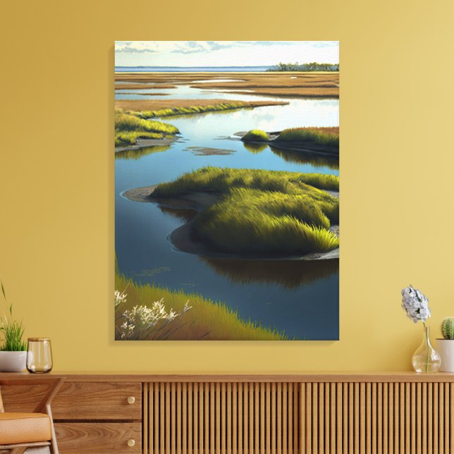 Coastal Tranquility Canvastryck (Insitu (Vardagsrum))