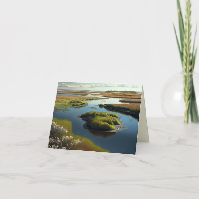 Coastal Tranquility Helgkort (Framsida)