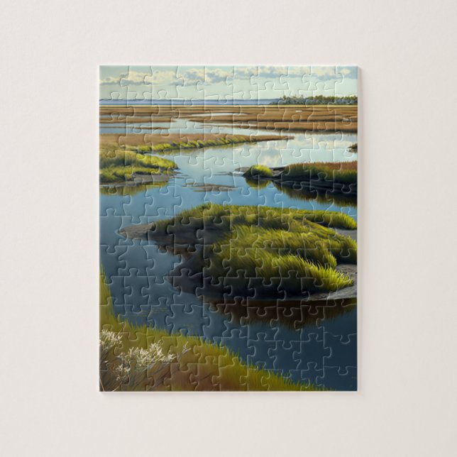 Coastal Tranquility Pussel (Vertikal)