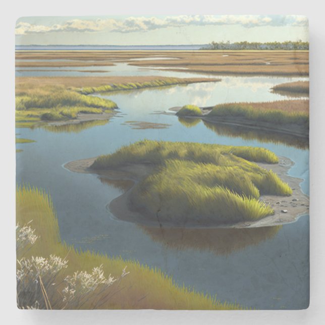 Coastal Tranquility Stenunderlägg (Framsidan)