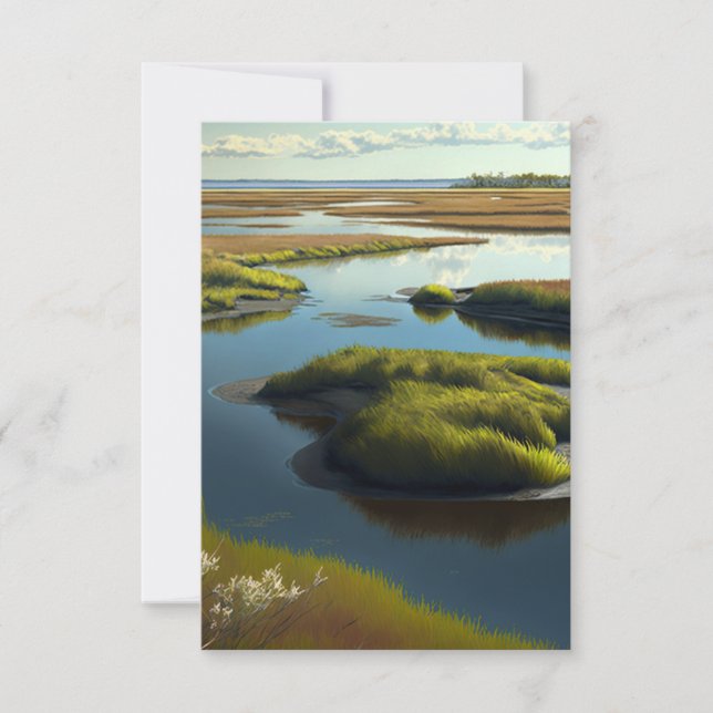 Coastal Tranquility Tack Kort (Framsida)