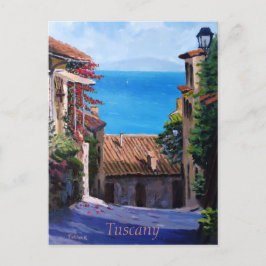 Coastal Tuscany Street View Helg Vykort