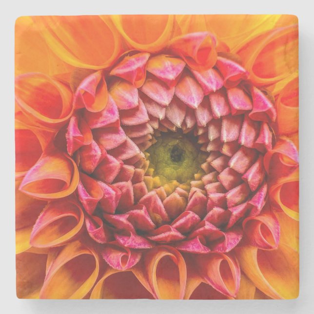 Coaster, floral art stenunderlägg (Framsidan)