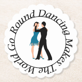 Coaster for the Round Danceer Underlägg Papper