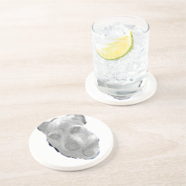 Coaster – Minimalist Pup Graphic Underlägg
