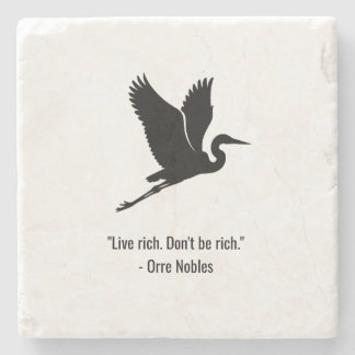  coaster visdom av Orre. Stenunderlägg