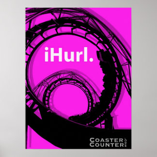 CoasterCounter.com Hurl Poster
