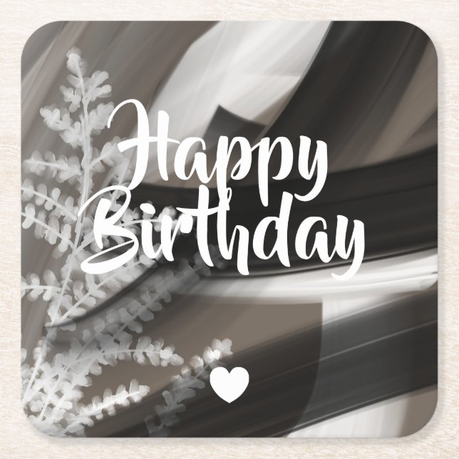 Coasters Abstract Home Terra’s Tender Whisper Underlägg Papper Kvadrat (Framsidan)