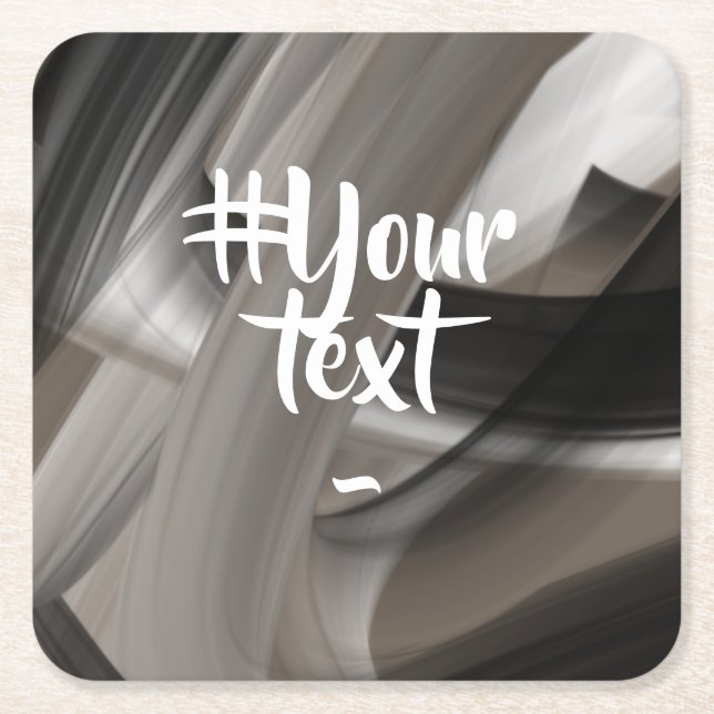 Coasters Abstract Home Terra’s Tender Whisper Underlägg Papper Kvadrat (Framsidan)