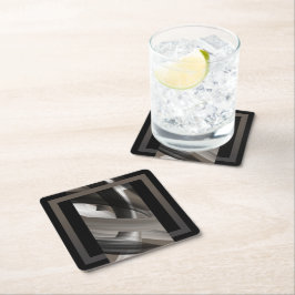 Coasters Abstrakt Drick Terra's Ömma Viska Underlägg Papper Kvadrat