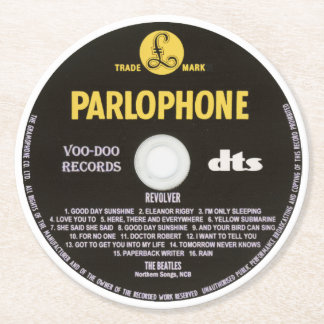 Coasters - Revolver Underlägg Papper Rund