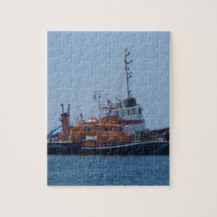 Coastguardfartyg och bogserbåtfartyg pussel