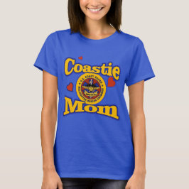 Coastie mamma - räddingsimmare tee shirt