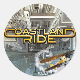 Coastland Ride - On Top Of The World CD Cover Runt Klistermärke