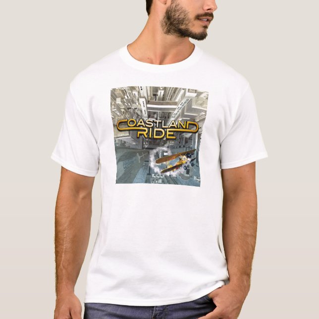 Coastland Ride - On Top Of The World CD Cover Tee (Framsida)