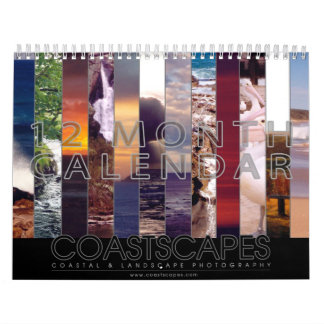 Coastscapes Australien fotokalender för 12 månad Kalender
