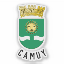 Coat of Arms of Camuy, Puerto Rico Klistermärken