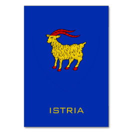 Coat of Arms of Istria Adriatic Legacy Bordsnummer