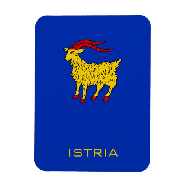 Coat of Arms of Istria Adriatic Legacy Magnet (Vertikal)