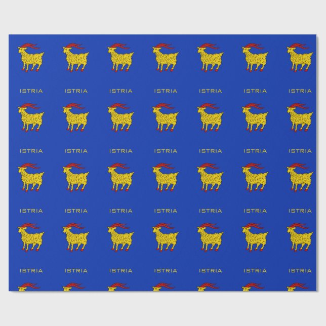 Coat of Arms of Istria Adriatic Legacy Presentpapper (Platt)