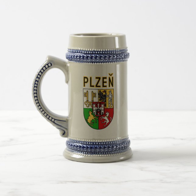 Coat of Arms of Plzeň, Czech Republic Sejdel (Vänster)