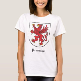 Coat of Arms of Pomerania Majestic Griffin Art T Shirt