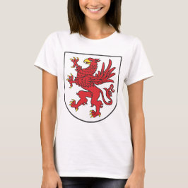 Coat of Arms of Pomerania Majestic Griffin Art T Shirt
