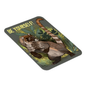 Coatamundi eller White Nposed Coati Magnet