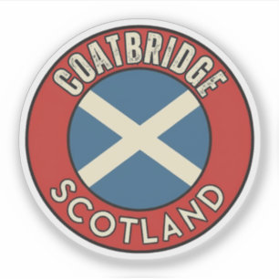 Coatbridge, Skottland Klistermärken