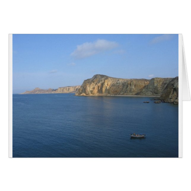 Coatinhas strand hälsningskort (Framsidan Horizontal)