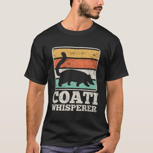 Coatis Coatimundi Coati T Shirt (Framsida)