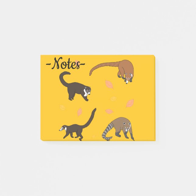 Coatis Post-it Block (Framsida)