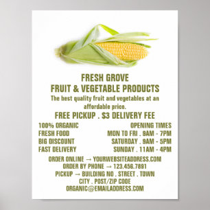 Cob, Greengrocers Reklamation Poster
