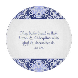 Cobalt Blue Bible Verse, de Fattiga Bread Trasa