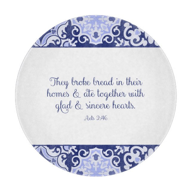 Cobalt Blue Bible Verse, de Fattiga Bread Trasa  (Framsidan)
