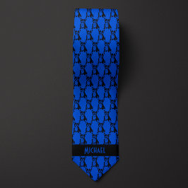 Cobalt Blue Fransk Bulldog Slips