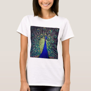 Cobalt Blue Peacock T Shirt