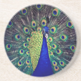 Cobalt Blue Peacock Underlägg