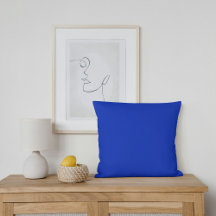 Cobalt Blue Plain Solid Färg