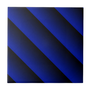 Cobalt Blue Rand Kakelplatta