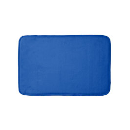 Cobalt Blue Solid Färg Badrumsmatta