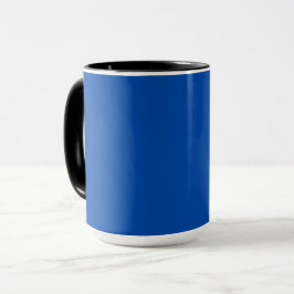 Cobalt Blue Solid Färg | Klassisk | ELEGANT Mugg