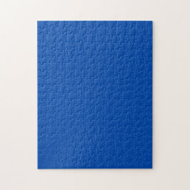 Cobalt Blue Solid Färg | Klassisk | ELEGANT Pussel