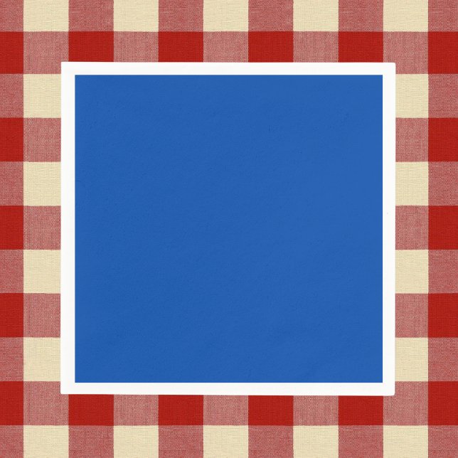 Cobalt Blue Solid Färg Pappersservett (Skapare uppladdad)